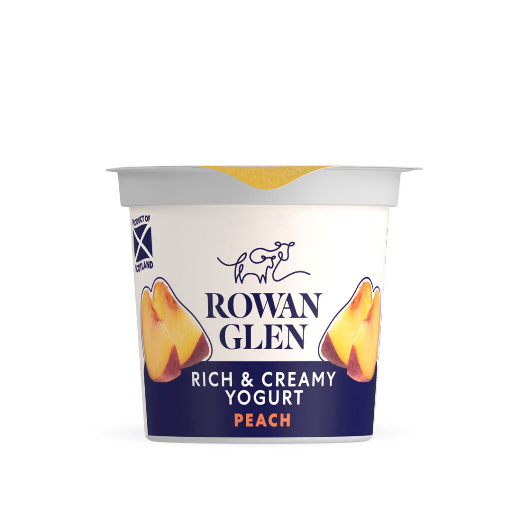 Rowan Glen Rich & Creamy Peach Yogurt Pot