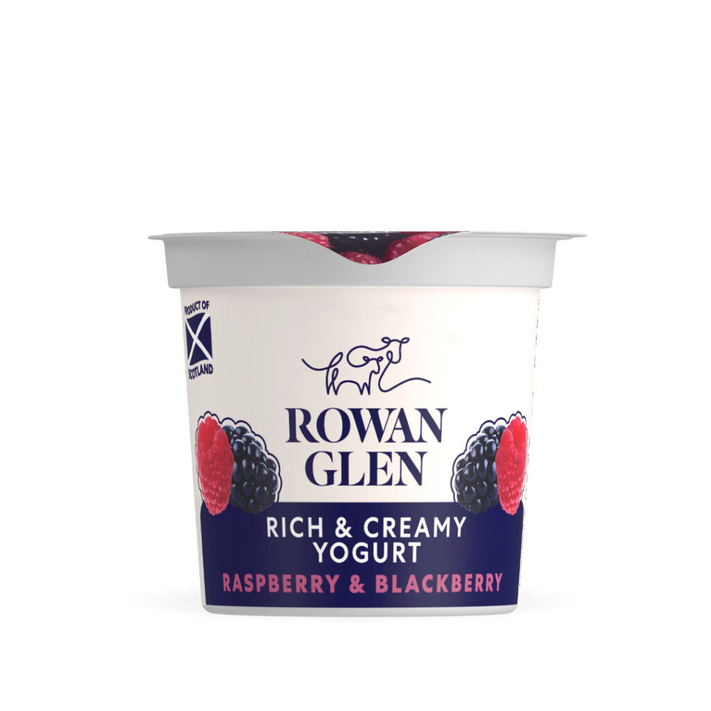 Rowan Glen Rich & Creamy Raspberry & Blackberry Yogurt Pot