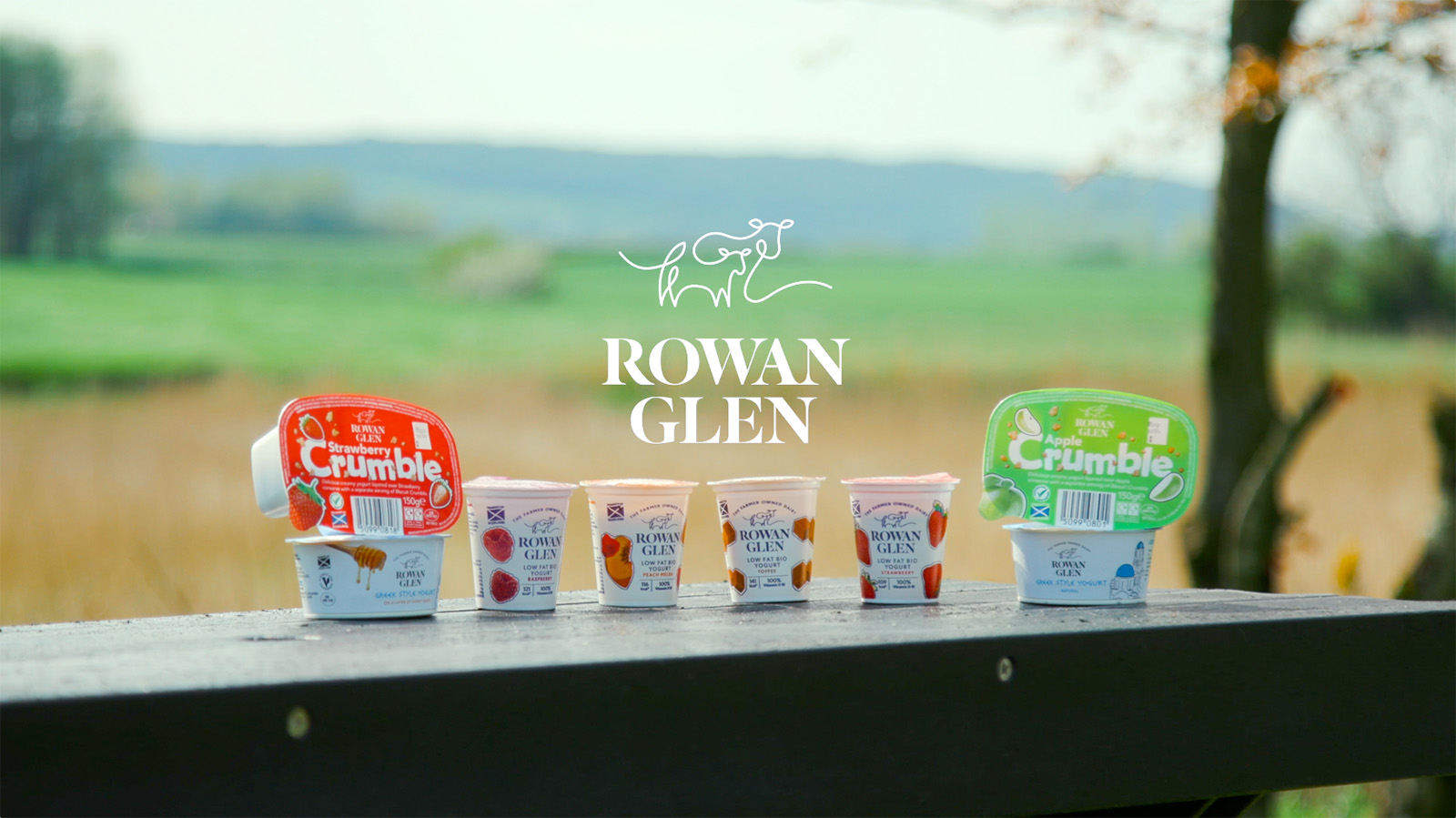 Rowan Glen Yogurts and Logo Palnure Scotland | Video Thumbnail